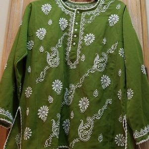 Embroidered tunic